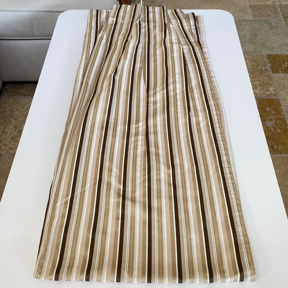 JCP Home Custom Drapery panel Supreme drapery in elegant pattern NWOT